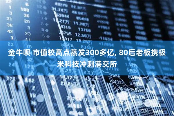 金牛呗 市值较高点蒸发300多亿, 80后老板携极米科技冲刺港交所